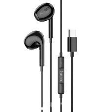 Дротові навушники HOCO M101 Max Crystal grace wire-controlled with mic Type-C Black